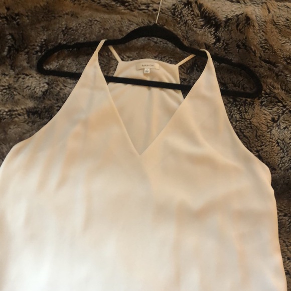 Babaton White Silk Top size S - Picture 3 of 4